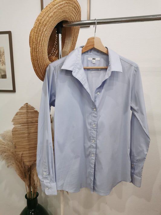 Chemise bleue Uniqlo