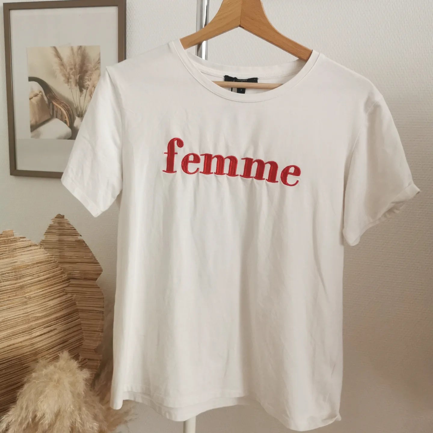 T-shirt blanc femme