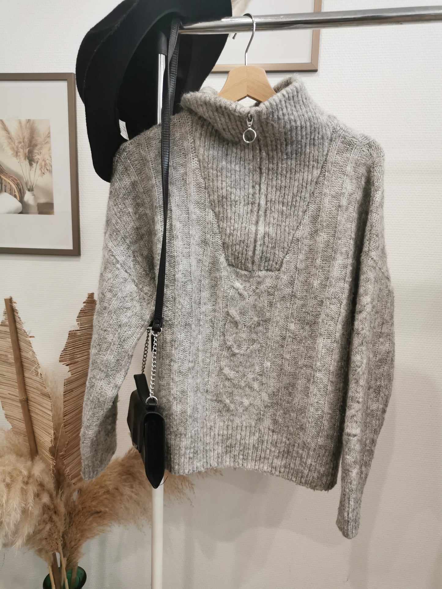 Pull camionneur gris C&A